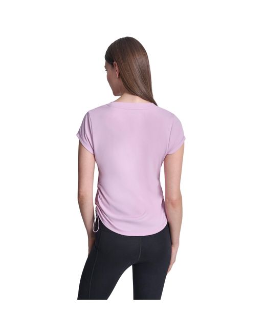 DKNY Purple Slim Fit T-Shirt