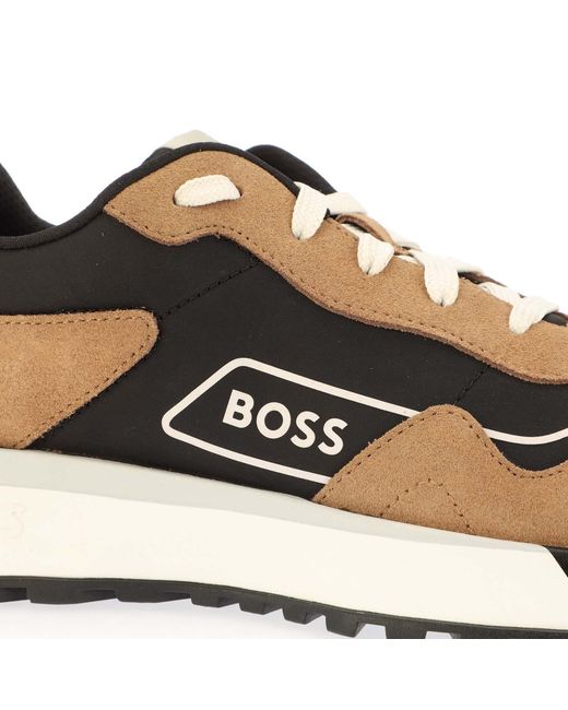 Boss Brown Jonah Runn Sdtx 10252308 01 Low-Top Trainers for men