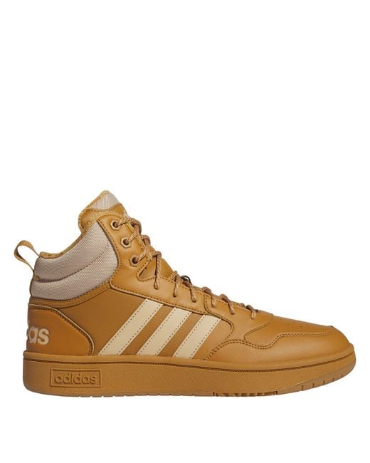 Adidas Brown 3.0 Mid Wtr Low Top Trainers for men