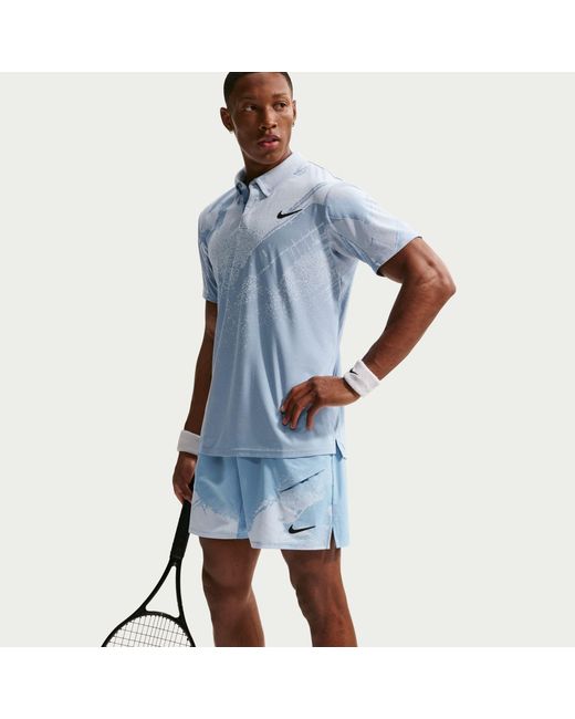 Nike Blue Performance Tennis Shorts for men