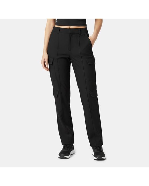 Jack Wills Black Ladies Cargo Trousers