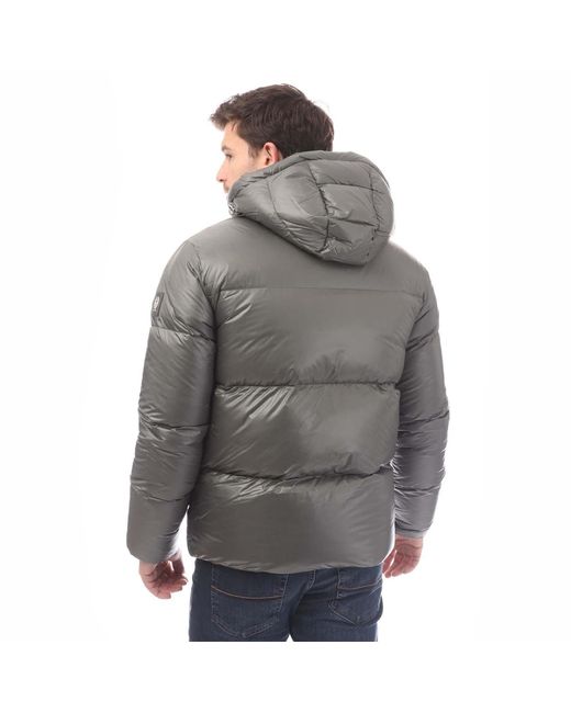 Belstaff Gray Resolve Medium Puffer Jacket for men