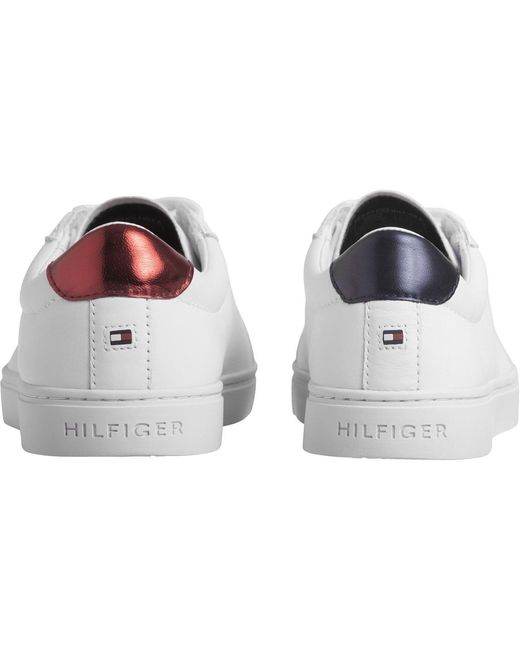 Tommy Hilfiger White Essential Trainers