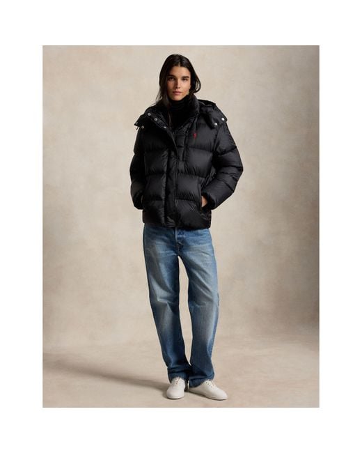 Polo Ralph Lauren Black Polo Carly Jacket Ld64