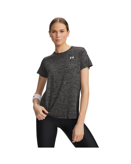 Under Armour Gray Tech Twist Short Sleeve