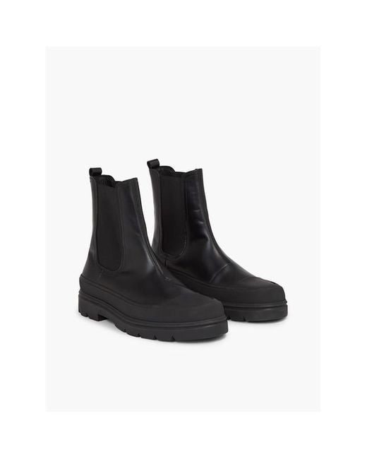 Calvin Klein S Boot High Chelsea Boots Black 8 for men