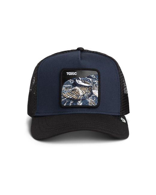Goorin Bros Blue Animal Farm Trucker Cap for men