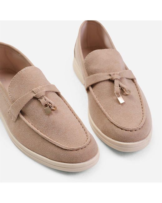 Where's That From Multicolor Pegasus Wide Fit Slip On Trim Loafers With Accesso