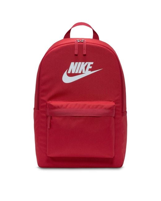 Nike Red Heritage Backpack