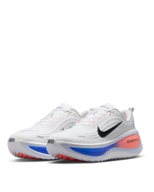 Nike White Vomero Plus Road Running Shoes for men