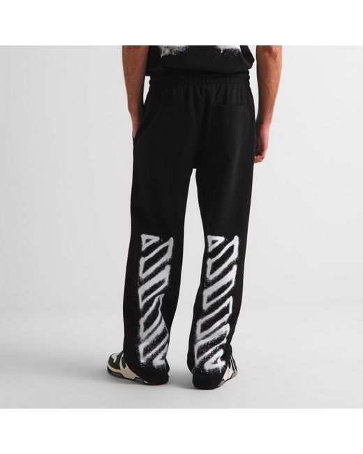Off-White c/o Virgil Abloh Blue Off Slim Fit Jogging Bottoms for men