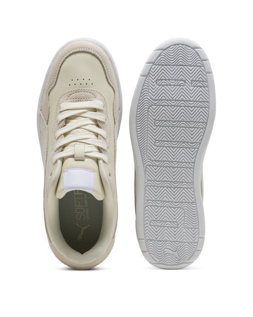 PUMA White Court Lally Skye Low-Top Trainers