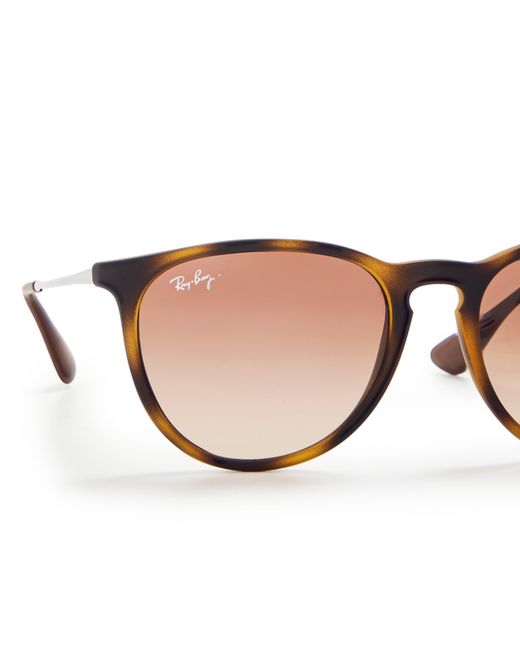 Ray-Ban Brown Round Sunglasses