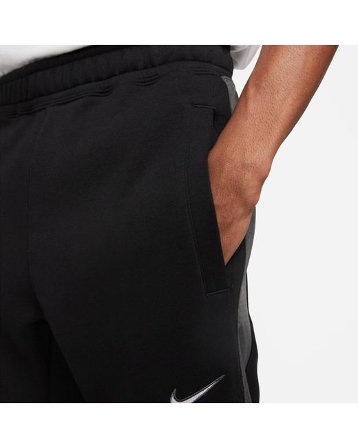 Nike Black Nsw Sport Fleece Joggers for men
