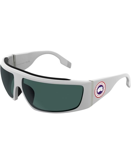 Canada Goose Green Summit Wrap Sunglasses for men