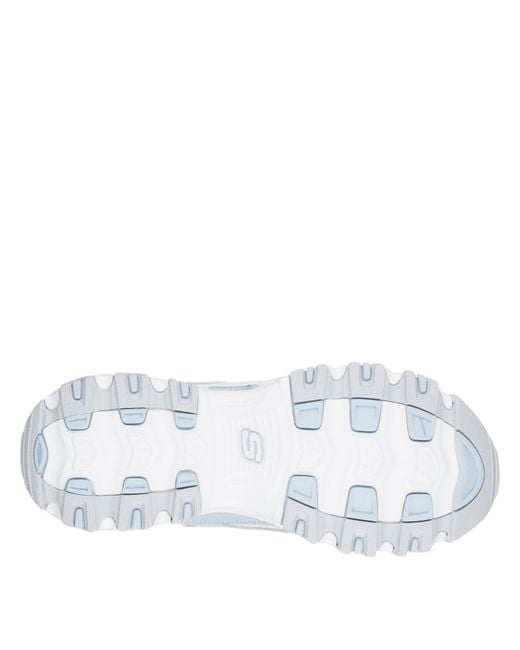 Skechers Blue Classic Low-Top Trainers