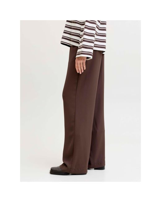 JJXX Brown Jack Lia Loose Pants Ladies
