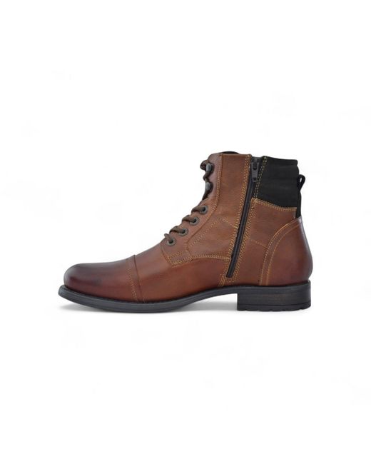 Firetrap Brown Hays Rugged Boots for men