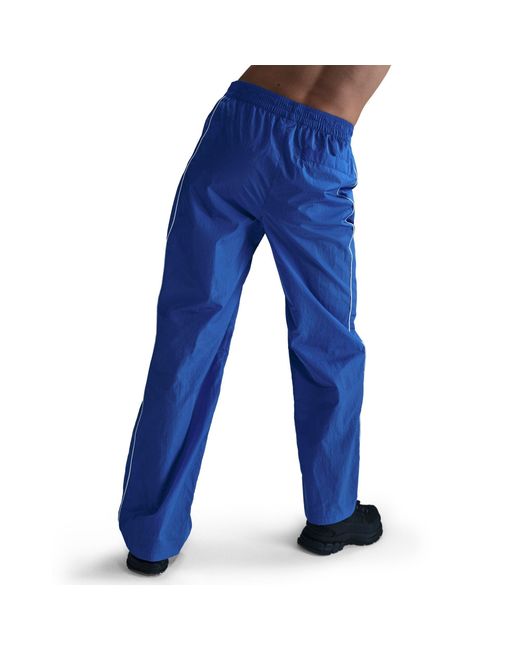 Nike Blue England Woven Tracksuit Bottoms