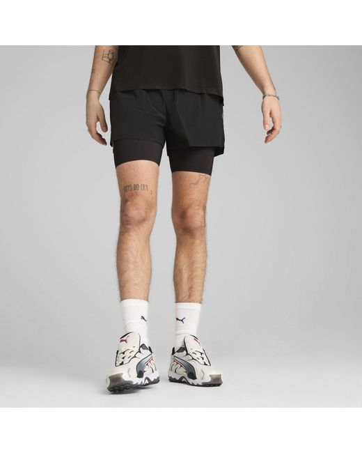 PUMA Black Mmq Sport Running Shorts Short for men