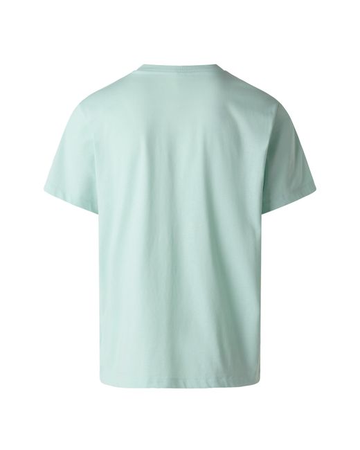 The North Face Green Regular Fit Simple Dome T-Shirt for men