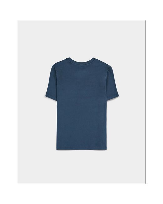 Difuzed Blue T-Shirt for men