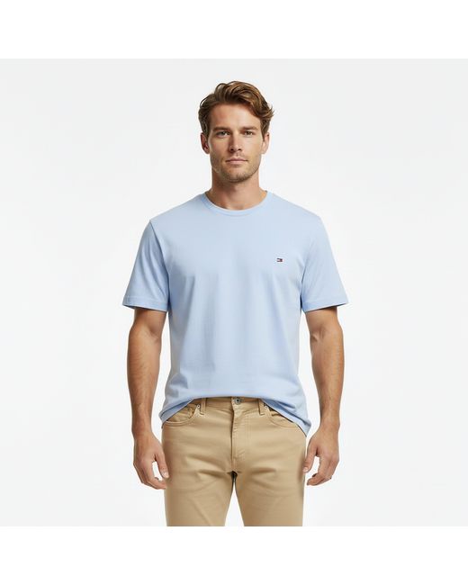 Tommy Hilfiger Blue Short-Sleeved T-Shirt for men