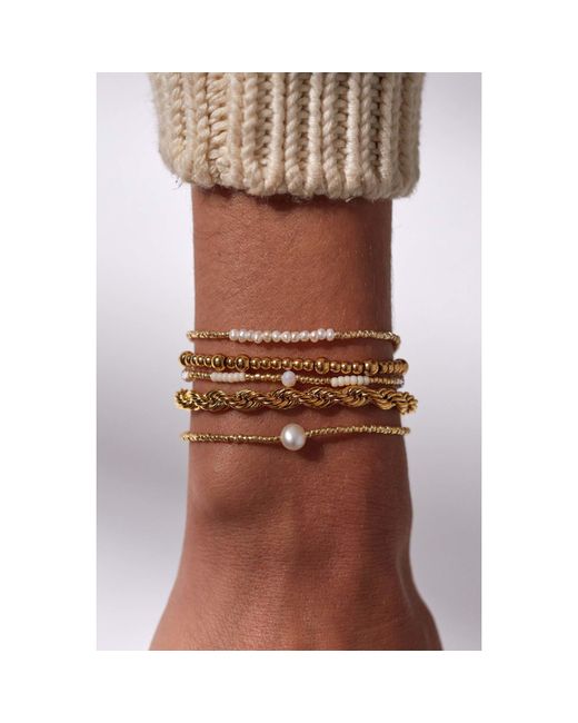 Anni Lu Metallic Rope Brclt Ld61