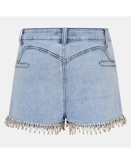 Amy Lynn Blue Long Sleeve Denim Shirt