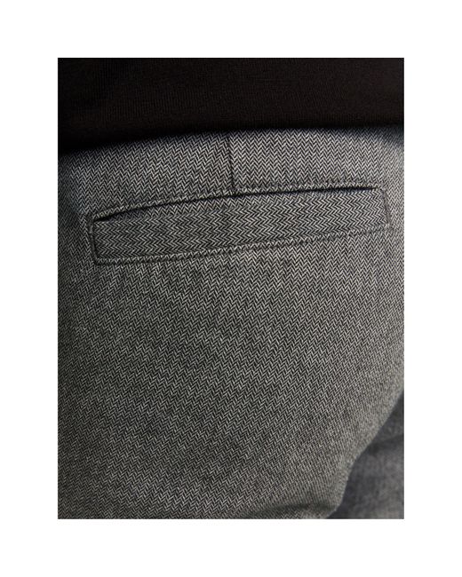 Jack & Jones Gray Henry Chinos for men