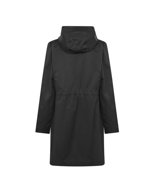 Ralph Lauren Black Water-Resistant Adjustable Rain Anorak