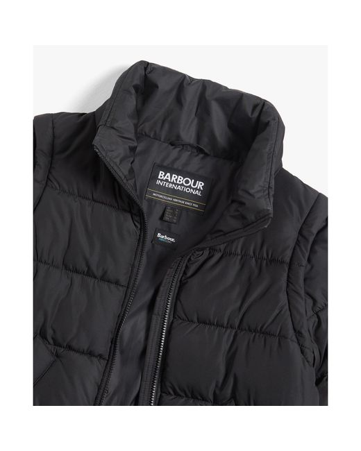 Barbour Black Webber Puffer Jacket
