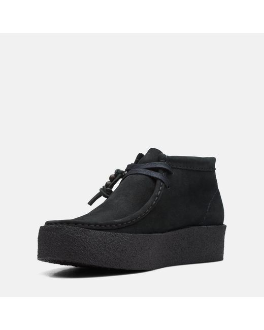 Clarks Black Wallabee Cup Boots