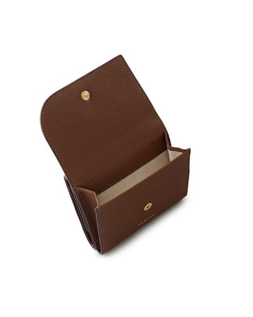 Radley Brown Leather Trifold Wallet