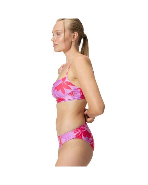 Speedo Pink Printed Adjustable Thinstrap 2 Piece