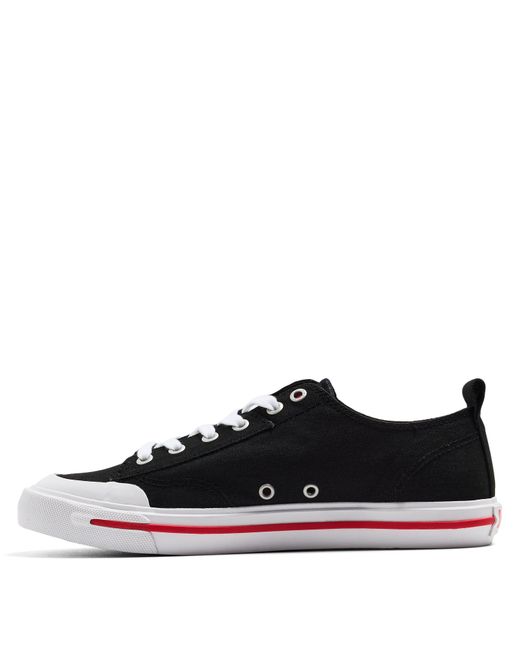 DIESEL Black Court Trainers