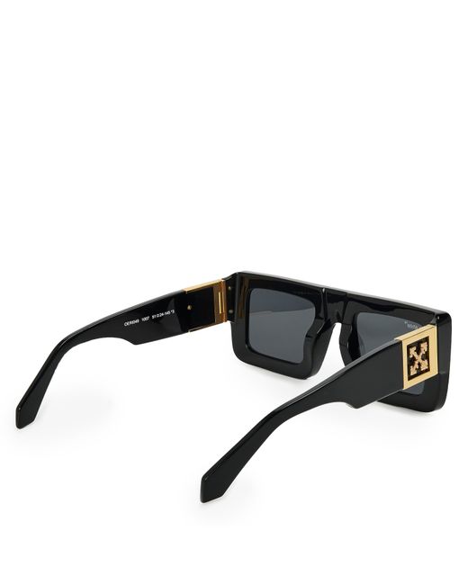 Off-White c/o Virgil Abloh Black Uv Protection Square Sunglasses