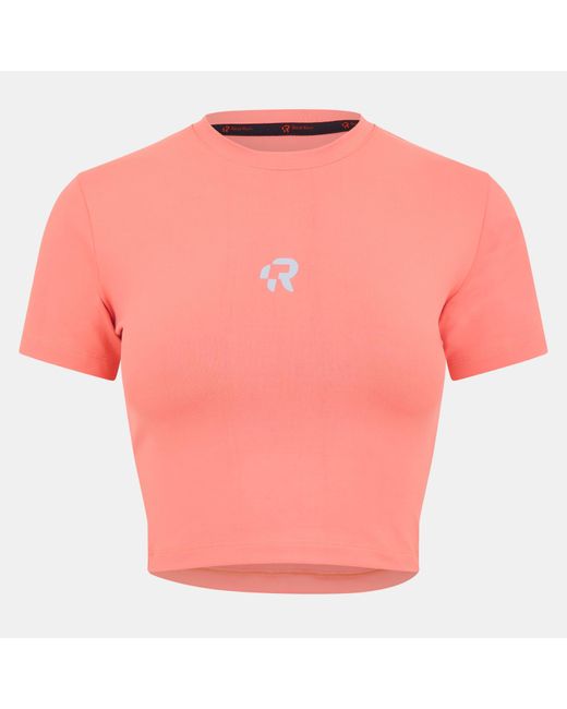 Red Run Pink Baby Tee