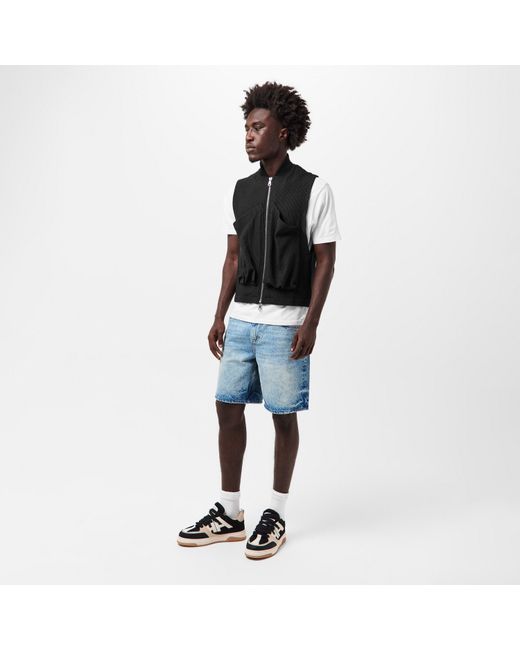Android Homme Black Skate Padded Chunky Trainers for men