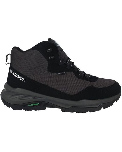 Karrimor Black Verdi Mid Walking Boots for men