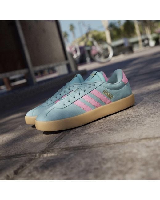 Adidas Blue Vl Court 3.0 Trainers for men