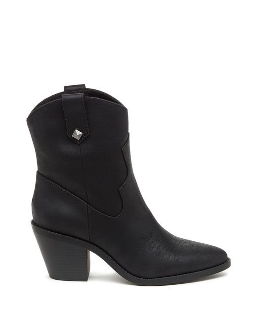 Rocket Dog Black Feather Ankle Boots
