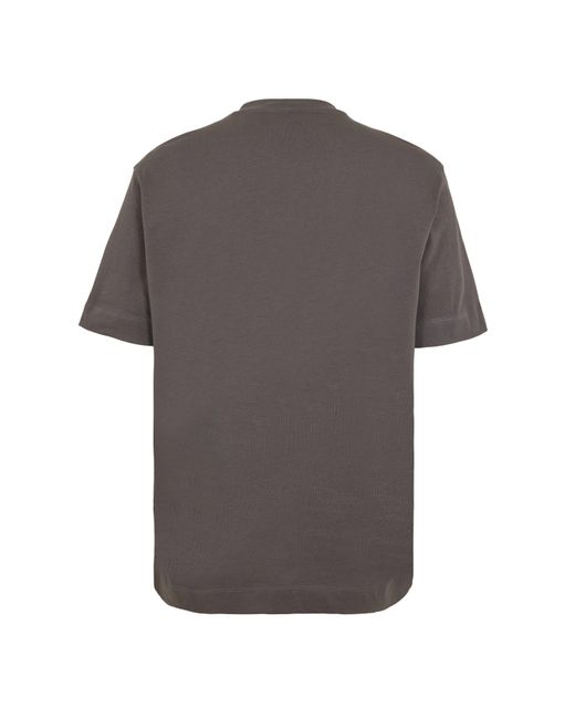 Emporio Armani Gray T-Shirt for men