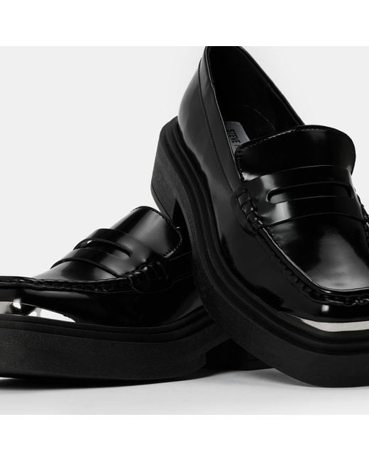 Steve Madden Black Charming Heeled Mules