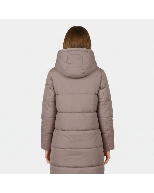 Jack Wills Brown Water Resistant Wind Resistant Detachable Hood Short Puffer Jacket