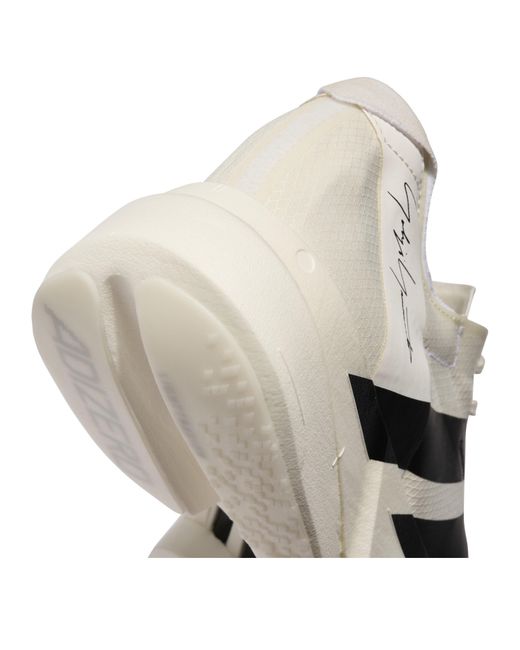 Y-3 Gray Adios Pro Everyday Neutral Road Running Shoes for men