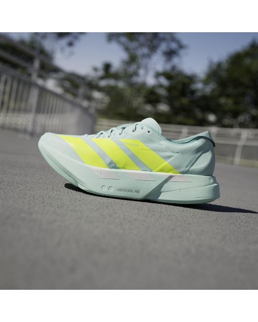 Adidas Yellow Adizero Adios Pro 4