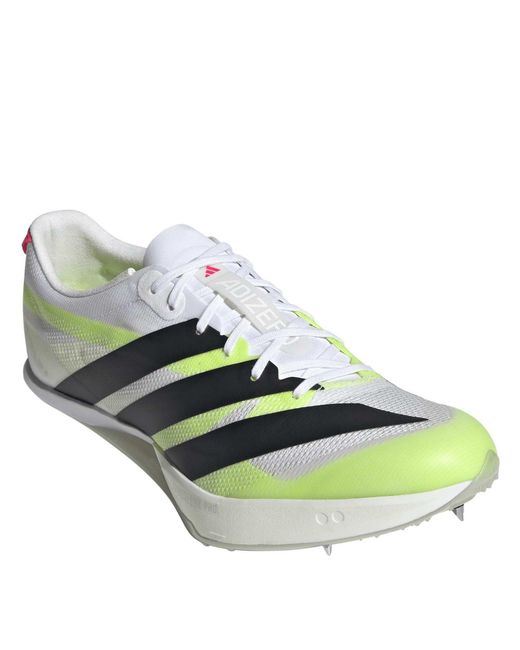 Adidas Green Adizero Prime Running Spikes for men
