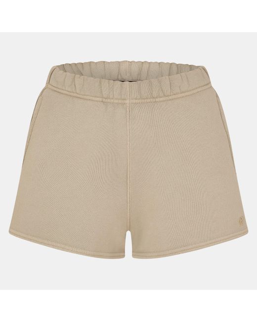 Represent Natural Rep Initial Fleece Material Shorts
