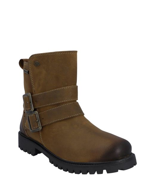 Hunter Brown Ness Ankle Boot